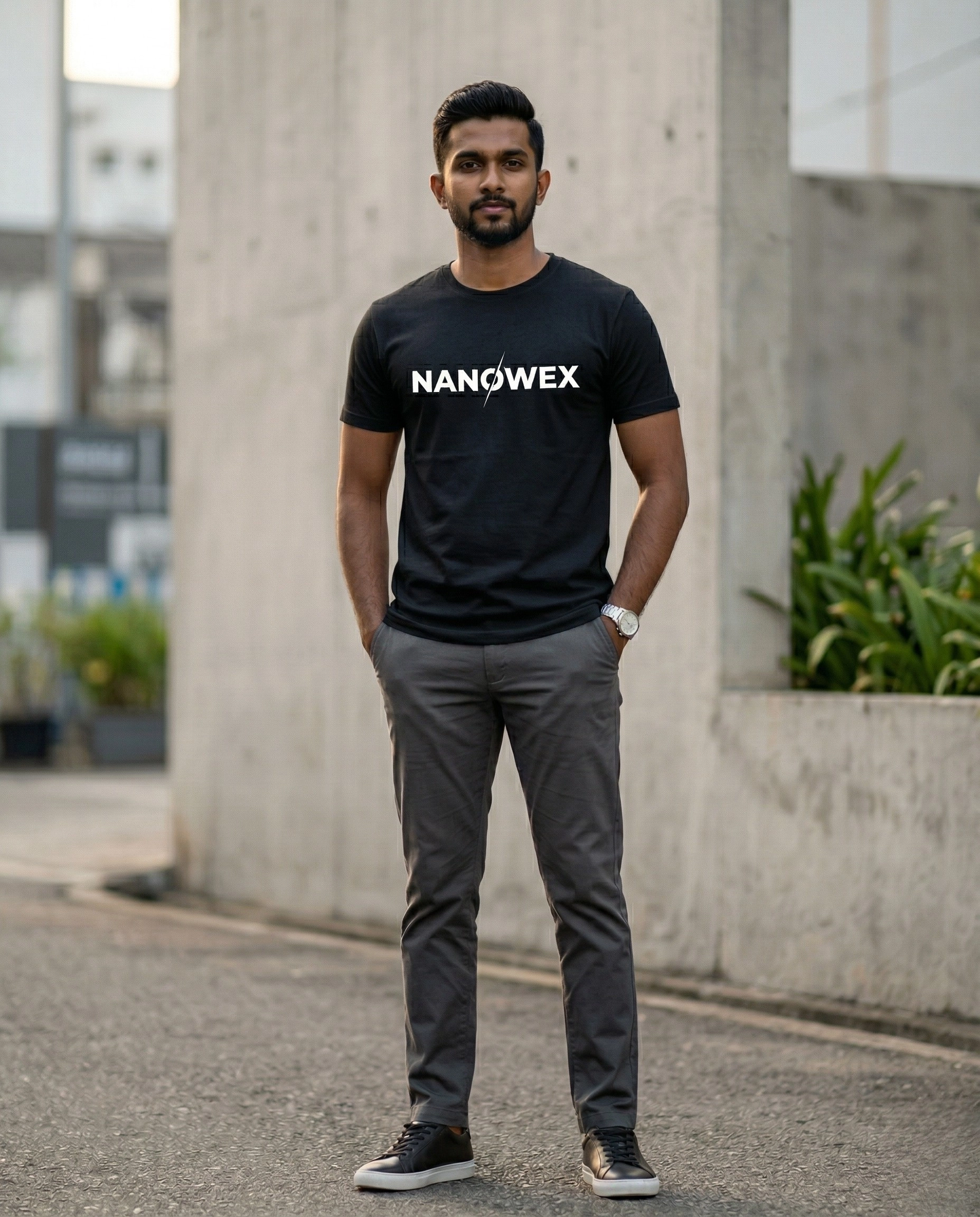 Nanowex Black Tee