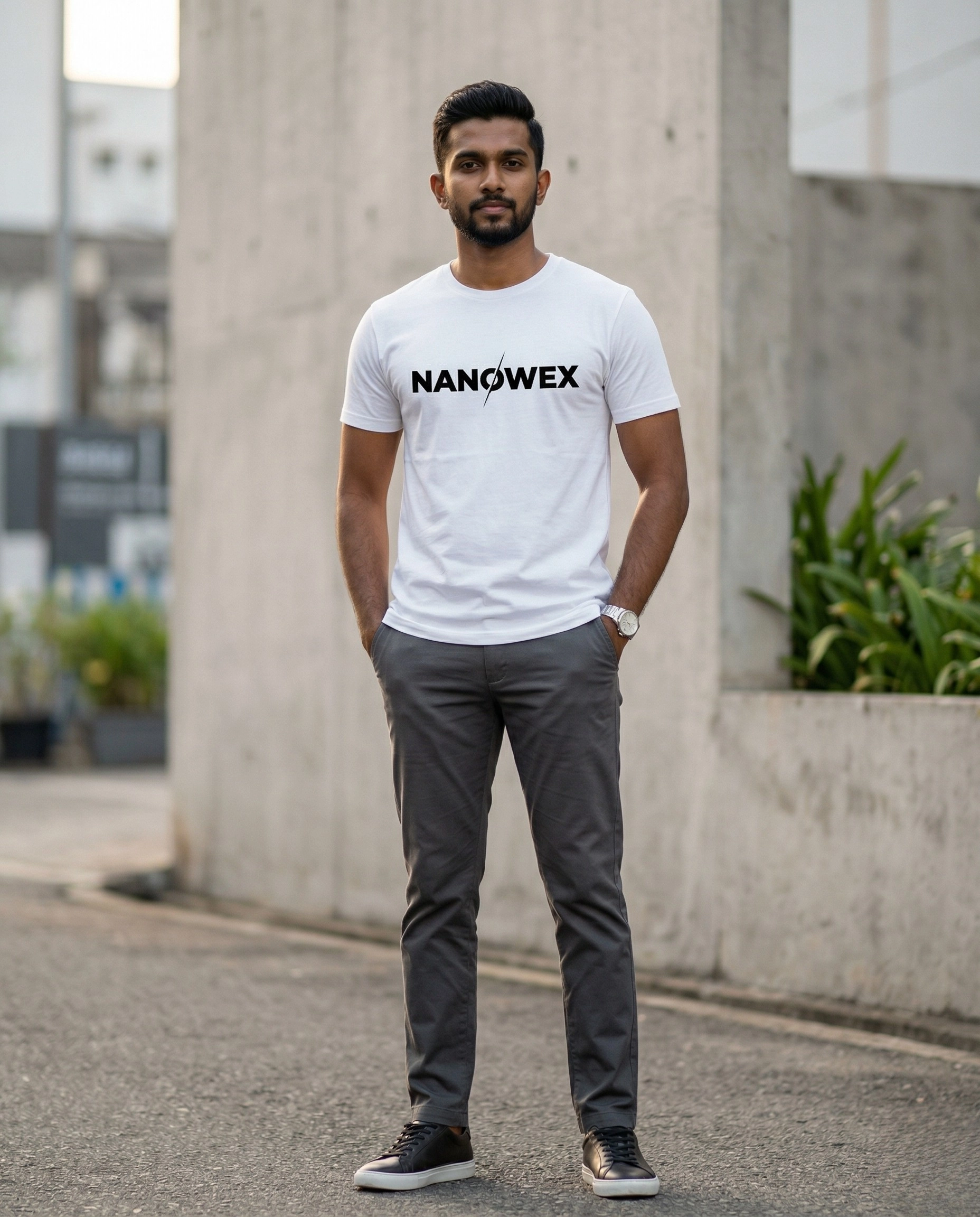 Nanowex White Tee
