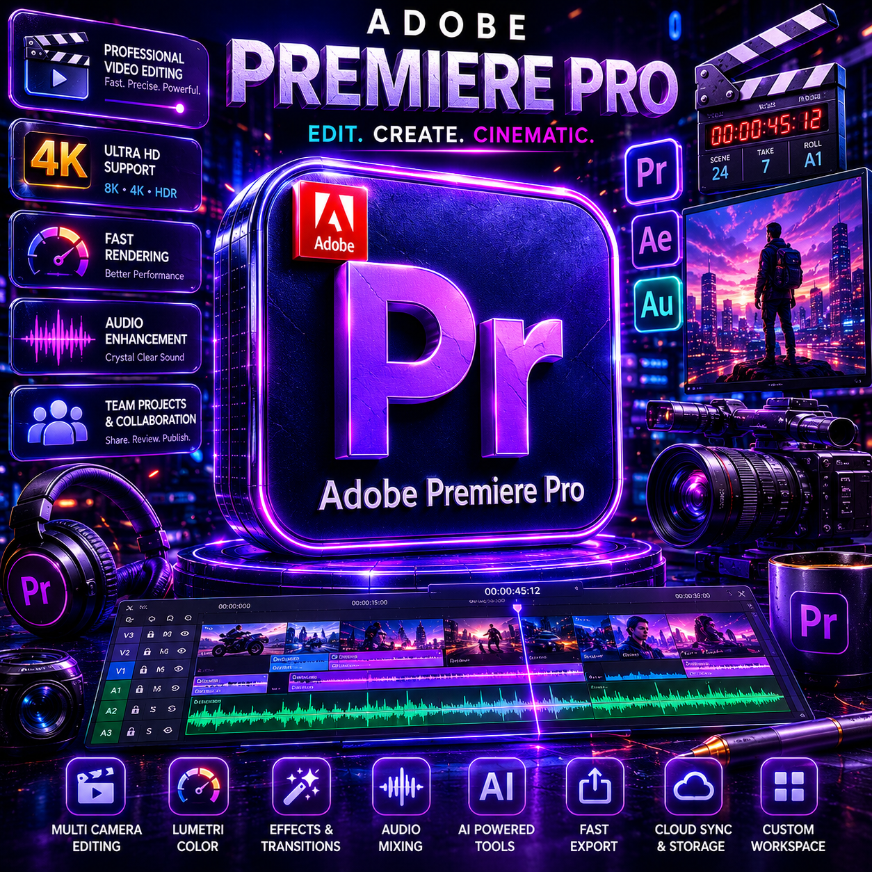 Adobe Premiere Pro Windows and Mac
