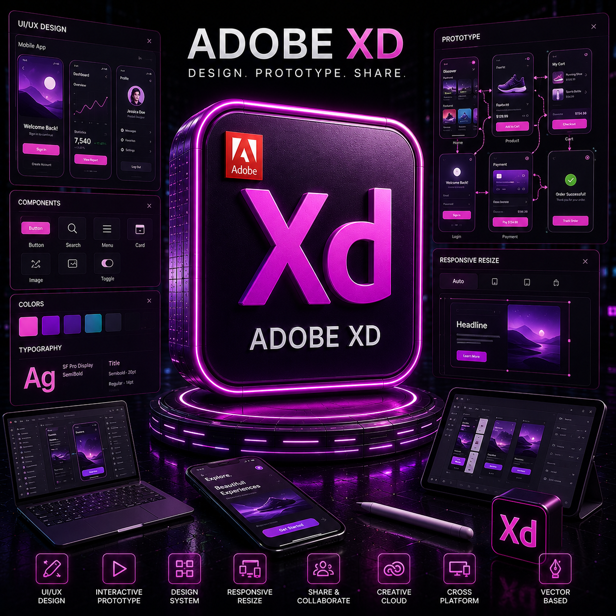 Adobe XD Windows and Mac