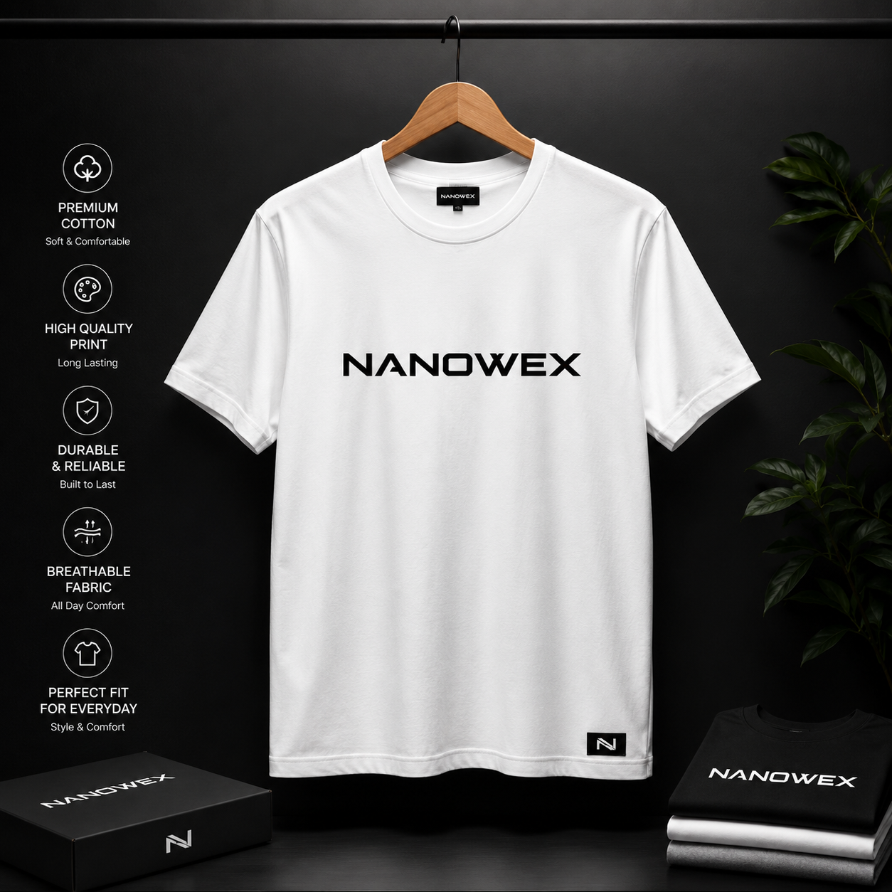 Nanowex White Tee