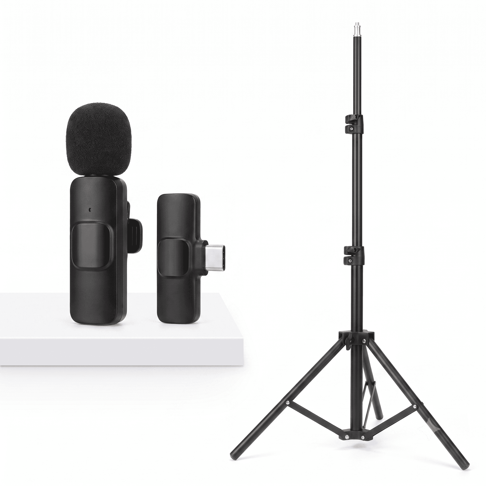 K8 Wireless Microphone with Tripod Stand